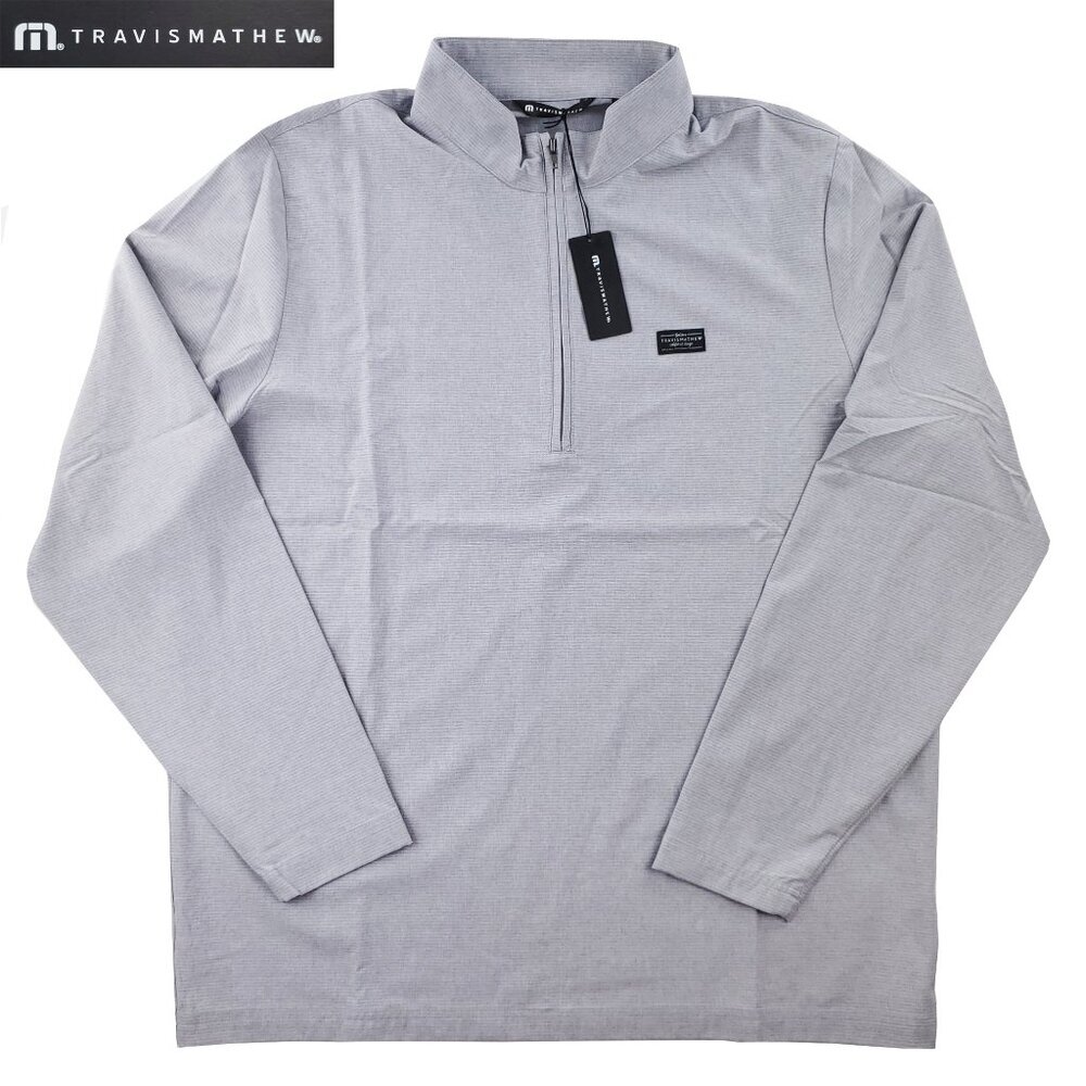 Travis Mathew 1/2 Half Zip Pullover Hello Tour Golf Stretch Men's 2XL NWT